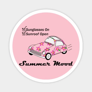 Lispe Summer Mood Coupe with Flowers Magnet